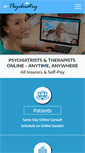 Mobile Screenshot of e-psychiatry.com